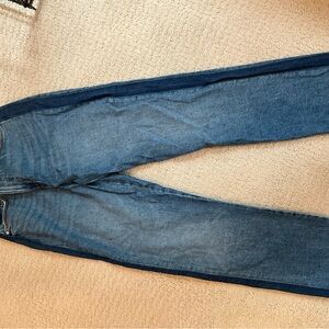 Loft straight leg, two toned jeans - never worn